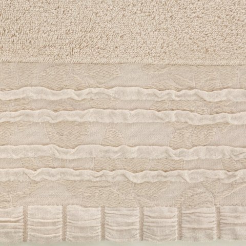 Ręcznik Rossi 70x140 beżowy frotte 500 g/m2 Eurofirany Ręcznik Rossi 70x140 beżowy frotte 500 g/m2 Eurofirany