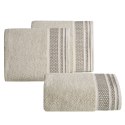 Ręcznik Suzana 70x140 beżowy 500 g/m2 frotte bawełniany Eurofirany Ręcznik Suzana 70x140 beżowy 500 g/m2 frotte bawełniany Eurofirany