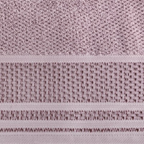 Ręcznik Suzana 70x140 pudrowy 500 g/m2 frotte bawełniany Eurofirany Ręcznik Suzana 70x140 pudrowy 500 g/m2 frotte bawełniany Eurofirany