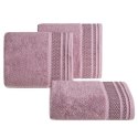 Ręcznik Suzana 70x140 pudrowy 500 g/m2 frotte bawełniany Eurofirany Ręcznik Suzana 70x140 pudrowy 500 g/m2 frotte bawełniany Eurofirany