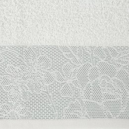 Ręcznik Tulia 70x140 biały frotte 485 g/m2 Eurofirany