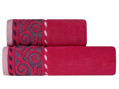Ręcznik Victoria 50x90 fuksjowe 500g/m2 frotte Ręcznik Victoria 50x90 fuksjowe 500g/m2 frotte