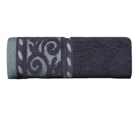 Ręcznik Victoria 50x90 szary ciemny 500g/m2 frotte Ręcznik Victoria 50x90 szary ciemny 500g/m2 frotte