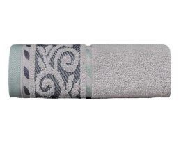 Ręcznik Victoria 50x90 szary jasny 500g/m2 frotte