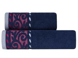 Ręcznik Victoria 70x140 granatowy 500g/m2 frotte