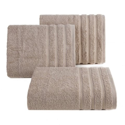 Ręcznik Vito 50x90 beżowy 480 g/m2 frotte bawełniany Eurofirany Ręcznik Vito 50x90 beżowy 480 g/m2 frotte bawełniany Eurofirany