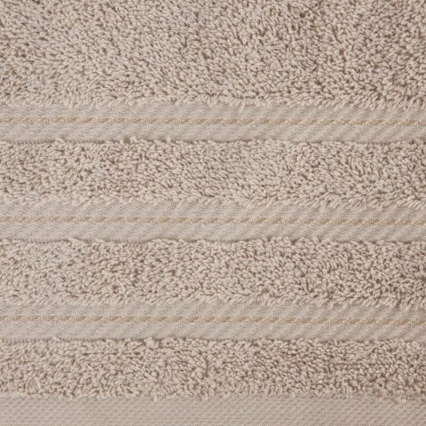 Ręcznik Vito 50x90 beżowy 480 g/m2 frotte bawełniany Eurofirany Ręcznik Vito 50x90 beżowy 480 g/m2 frotte bawełniany Eurofirany