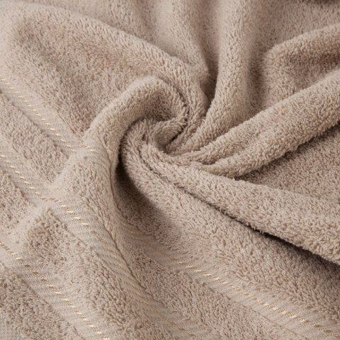 Ręcznik Vito 50x90 beżowy 480 g/m2 frotte bawełniany Eurofirany Ręcznik Vito 50x90 beżowy 480 g/m2 frotte bawełniany Eurofirany