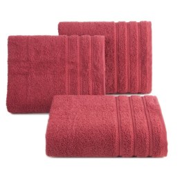 Ręcznik Vito 50x90 ceglasty 480 g/m2 frotte bawełniany Eurofirany
