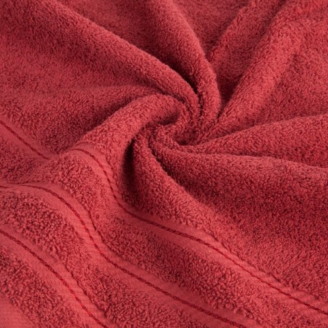 Ręcznik Vito 50x90 ceglasty 480 g/m2 frotte bawełniany Eurofirany Ręcznik Vito 50x90 ceglasty 480 g/m2 frotte bawełniany Eurofirany