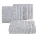 Ręcznik Vito 50x90 srebrny 480 g/m2 frotte bawełniany Eurofirany Ręcznik Vito 50x90 srebrny 480 g/m2 frotte bawełniany Eurofirany