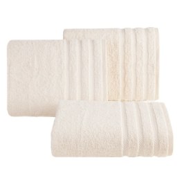 Ręcznik Vito 70x140 kremowy 480 g/m2 frotte bawełniany Eurofirany