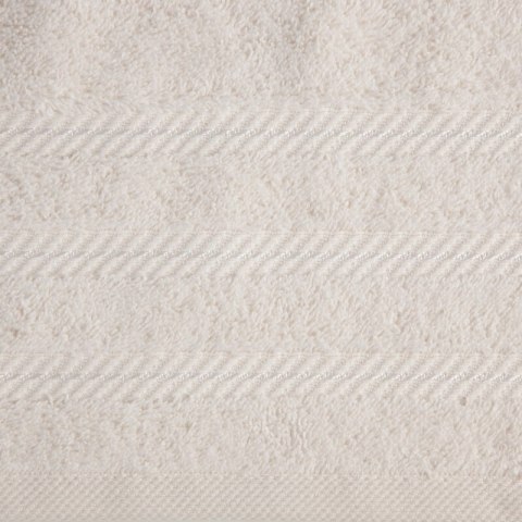 Ręcznik Vito 70x140 kremowy 480 g/m2 frotte bawełniany Eurofirany Ręcznik Vito 70x140 kremowy 480 g/m2 frotte bawełniany Eurofirany