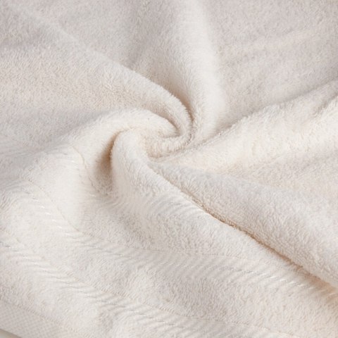 Ręcznik Vito 70x140 kremowy 480 g/m2 frotte bawełniany Eurofirany Ręcznik Vito 70x140 kremowy 480 g/m2 frotte bawełniany Eurofirany