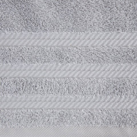 Ręcznik Vito 70x140 srebrny 480 g/m2 frotte bawełniany Eurofirany Ręcznik Vito 70x140 srebrny 480 g/m2 frotte bawełniany Eurofirany