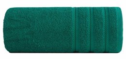 Ręcznik Vito 70x140 zielony ciemny 480 g/m2 frotte bawełniany Eurofirany