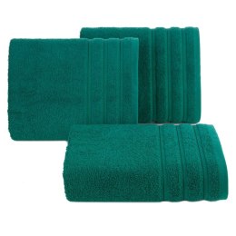 Ręcznik Vito 70x140 zielony ciemny 480 g/m2 frotte bawełniany Eurofirany