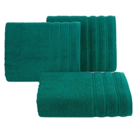 Ręcznik Vito 70x140 zielony ciemny 480 g/m2 frotte bawełniany Eurofirany Ręcznik Vito 70x140 zielony ciemny 480 g/m2 frotte bawełniany Eurofirany