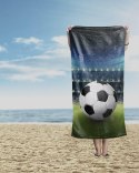 Ręcznik plażowy 70x140 Piłka 79 niebieski dziecięcy bawełniany Ręcznik plażowy 70x140 Piłka 79 niebieski dziecięcy bawełniany
