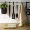 Ścierka kuchenna 50x70 Olivia zielona beżowa 2 Eurofirany Ścierka kuchenna 50x70 Olivia zielona beżowa 2 Eurofirany