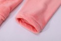 Szlafrok z kapturem Carlo 2XL/3XL koralowy z mikrofibry Szlafrok z kapturem Carlo 2XL/3XL koralowy z mikrofibry