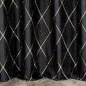 Zasłona 140x250 Margo czarna welurowa gotowa na przelotkach Pierre Cardin Zasłona 140x250 Margo czarna welurowa gotowa na przelotkach Pierre Cardin