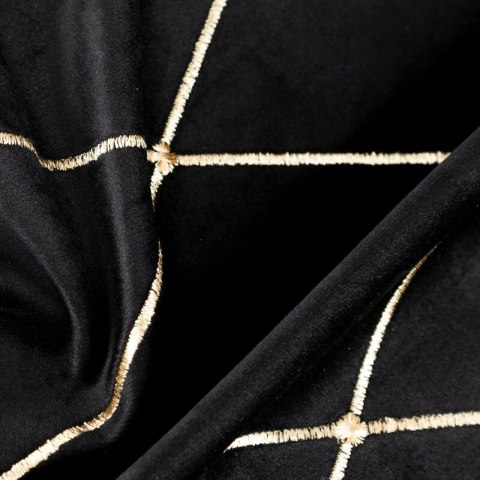 Zasłona 140x250 Margo czarna welurowa gotowa na przelotkach Pierre Cardin Zasłona 140x250 Margo czarna welurowa gotowa na przelotkach Pierre Cardin