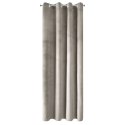 Zasłona 140x250 beżowa welurowa gotowa na przelotkach Pierre Cardin 1 Zasłona 140x250 beżowa welurowa gotowa na przelotkach Pierre Cardin 1