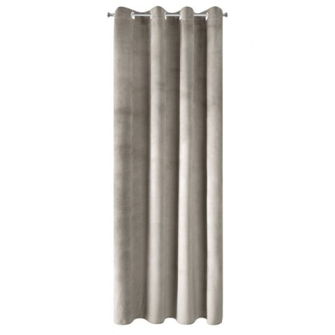 Zasłona 140x250 beżowa welurowa gotowa na przelotkach Pierre Cardin 1 Zasłona 140x250 beżowa welurowa gotowa na przelotkach Pierre Cardin 1