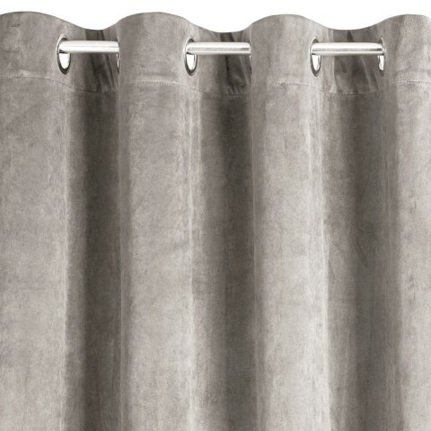Zasłona 140x250 beżowa welurowa gotowa na przelotkach Pierre Cardin 1 Zasłona 140x250 beżowa welurowa gotowa na przelotkach Pierre Cardin 1