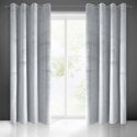 Zasłona 140x250 srebrna jasna welurowa gotowa na przelotkach Pierre Cardin 1 Zasłona 140x250 srebrna jasna welurowa gotowa na przelotkach Pierre Cardin 1