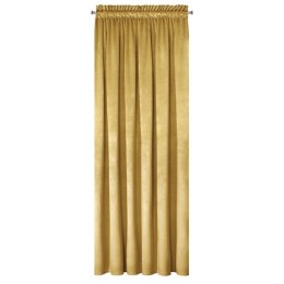 Zasłona 140x300 musztardowa welurowa gotowa na taśmie Pierre Cardin 1