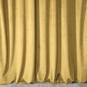 Zasłona 140x300 musztardowa welurowa gotowa na taśmie Pierre Cardin 1 Zasłona 140x300 musztardowa welurowa gotowa na taśmie Pierre Cardin 1