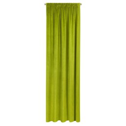 Zasłona 140x300 oliwkowa welurowa gotowa na taśmie Pierre Cardin 1