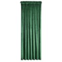 Zasłona 140x300 zielona ciemna welurowa gotowa na taśmie Pierre Cardin 1 Zasłona 140x300 zielona ciemna welurowa gotowa na taśmie Pierre Cardin 1