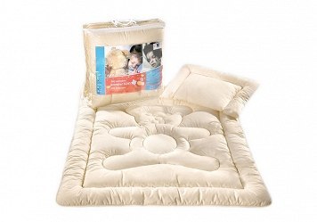 Kołdra dla dzieci 110x140 poduszka 40x60 ekrii 600g+220g bawełna 48% poliester 52% AMW Kołdra dla dzieci 110x140 poduszka 40x60 ekrii 600g+220g bawełna 48% poliester 52% AMW