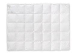 Kołdra puchowa całoroczna 70% 180x200 Basic+ biała 1500g AMZ