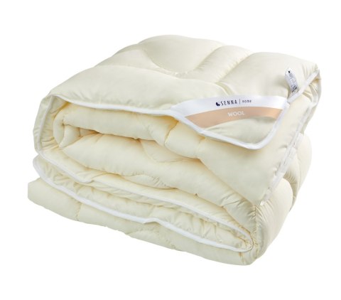 Kołdra wełniana 155x200 Merino Wool ekri 100% naturalna wełna owcza Inter Widex Kołdra wełniana 155x200 Merino Wool ekri 100% naturalna wełna owcza Inter Widex