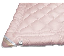 Kołdra wełniana 180x200 Merino Wool różowa 100% naturalna wełna owcza Inter Widex