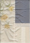 Narzuta dekoracyjna 220x240 + 2 poszewki wzór 1033 stalowo-kremowa Narzuta dekoracyjna 220x240 + 2 poszewki wzór 1033 stalowo-kremowa