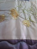 Narzuta dekoracyjna 220x240 + 2 poszewki wzór 1033 stalowo-kremowa Narzuta dekoracyjna 220x240 + 2 poszewki wzór 1033 stalowo-kremowa