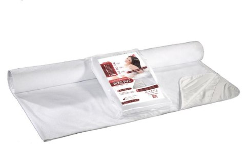 Podkład na materac 60x120 Rizo nieprzemakalny z ceratą biały AMW Podkład na materac 60x120 Rizo nieprzemakalny z ceratą biały AMW