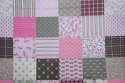 Pościel z kory 160x200 wzór 96/4 Paczłork różowy ciemny na guziki 100% bawełna gruba Pościel z kory 160x200 wzór 96/4 Paczłork różowy ciemny na guziki 100% bawełna gruba