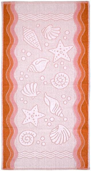 Ręcznik Flora Ocean 40x60 brzoskwiniowy bawełniany frotte 380 g/m2 Greno Ręcznik Flora Ocean 40x60 brzoskwiniowy bawełniany frotte 380 g/m2 Greno
