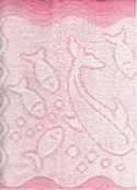 Ręcznik Flora Ocean 50x100 różowy bawełniany frotte 380 g/m2 Greno Ręcznik Flora Ocean 50x100 różowy bawełniany frotte 380 g/m2 Greno