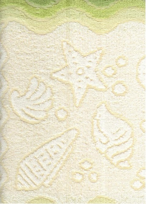 Ręcznik Flora Ocean 70x140 zielony bawełniany frotte 380 g/m2 Greno Ręcznik Flora Ocean 70x140 zielony bawełniany frotte 380 g/m2 Greno