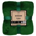 Koc Calen 130x170 zielony wytłaczany w liście mikroflanela Lato 23 Koc Calen 130x170 zielony wytłaczany w liście mikroflanela Lato 23
