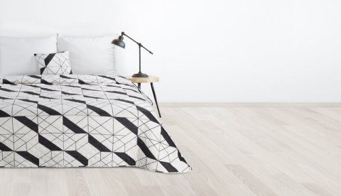 Narzuta dekoracyjna 170x210 Geo 1 kremowa czarna geometryczna D91 A Narzuta dekoracyjna 170x210 Geo 1 kremowa czarna geometryczna D91 A