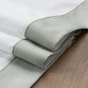 Obrus bieżnik 40x180 Sylvia naturalny oliwkowa lamówka Eurofirany Obrus bieżnik 40x180 Sylvia naturalny oliwkowa lamówka Eurofirany