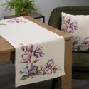 Obrus bieżnik 47x140 gobelinowy naturalny kwiaty 1214 Eurofirany Obrus bieżnik 47x140 gobelinowy naturalny kwiaty 1214 Eurofirany